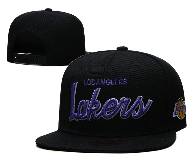 2023 NBA Los Angeles Lakers Hat TX 20230708->nba hats->Sports Caps